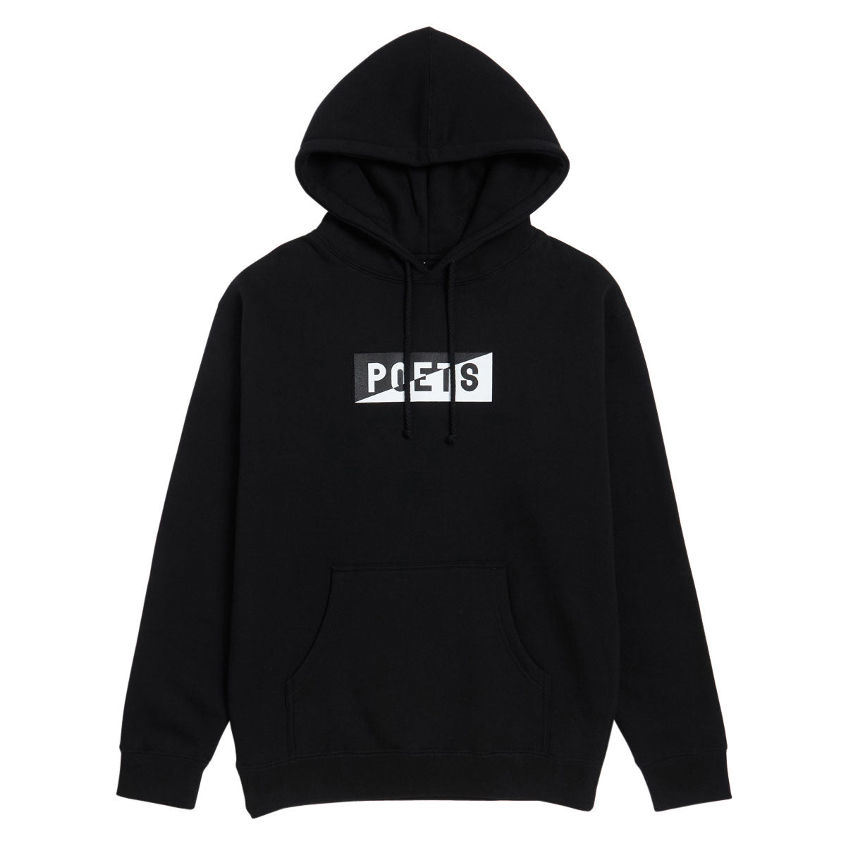 Poets Cinzano Screened Hoodie - Black