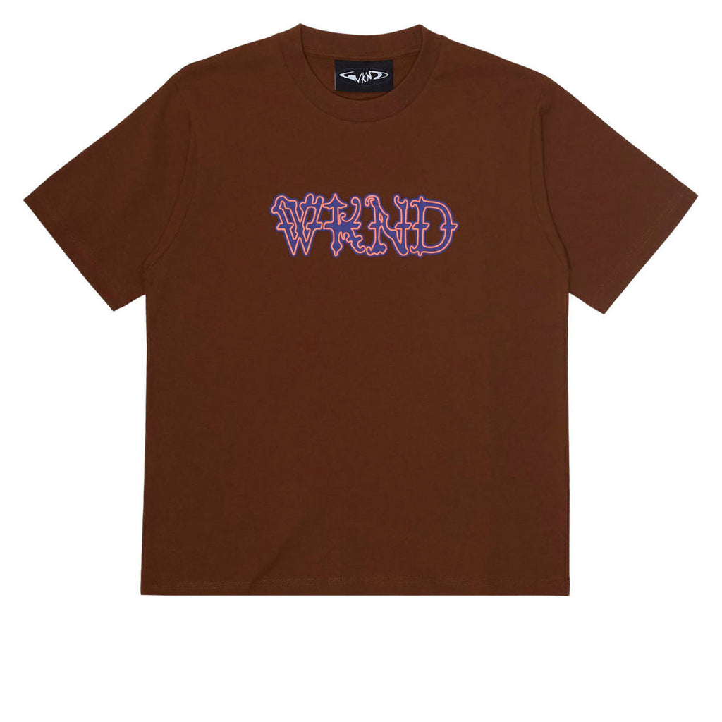 WKND Huldra Script T-Shirt - Brown