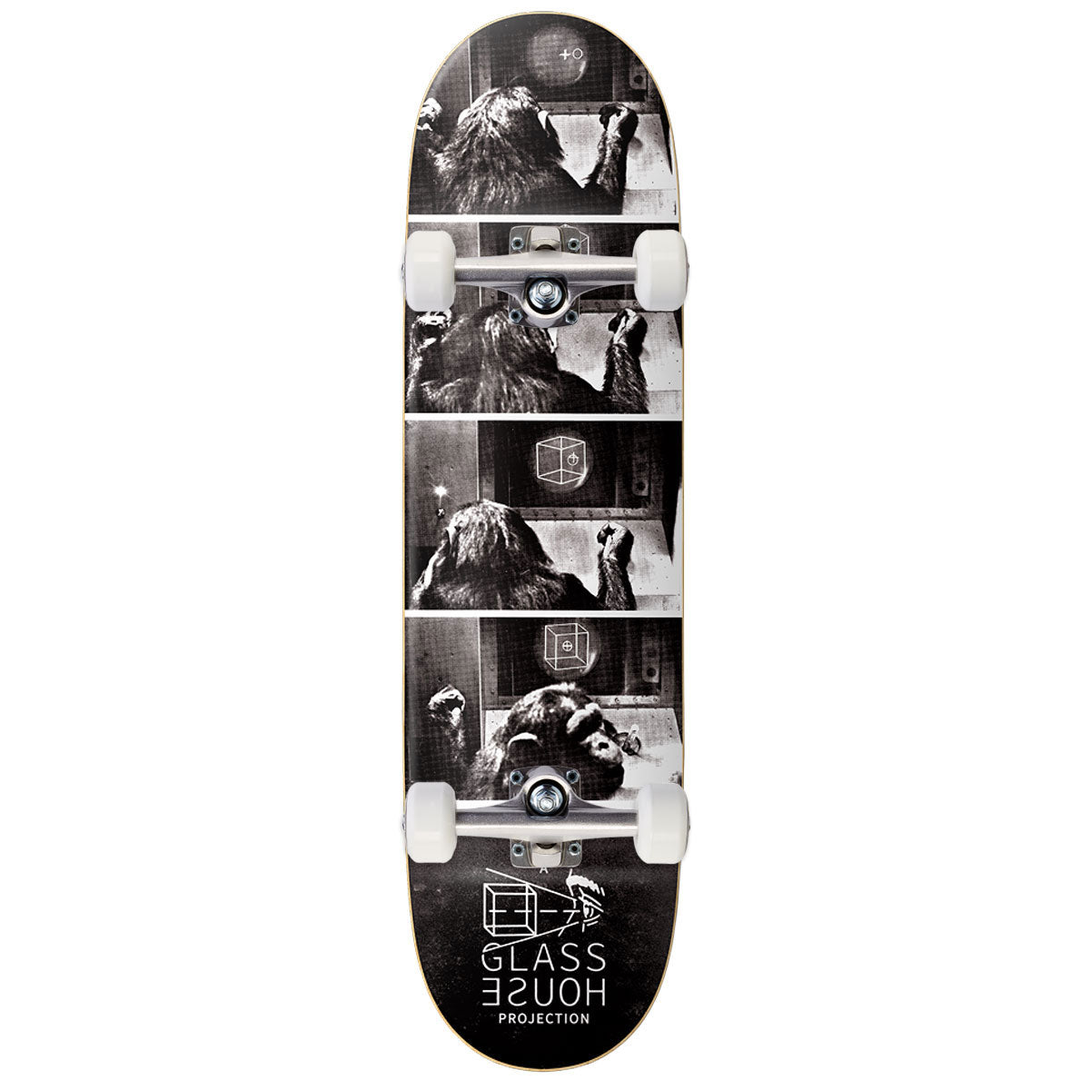 Glass House Hominid Skateboard Complete - 8.25"
