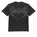 Welcome Grapple Camo Knit T-Shirt - Black/White
