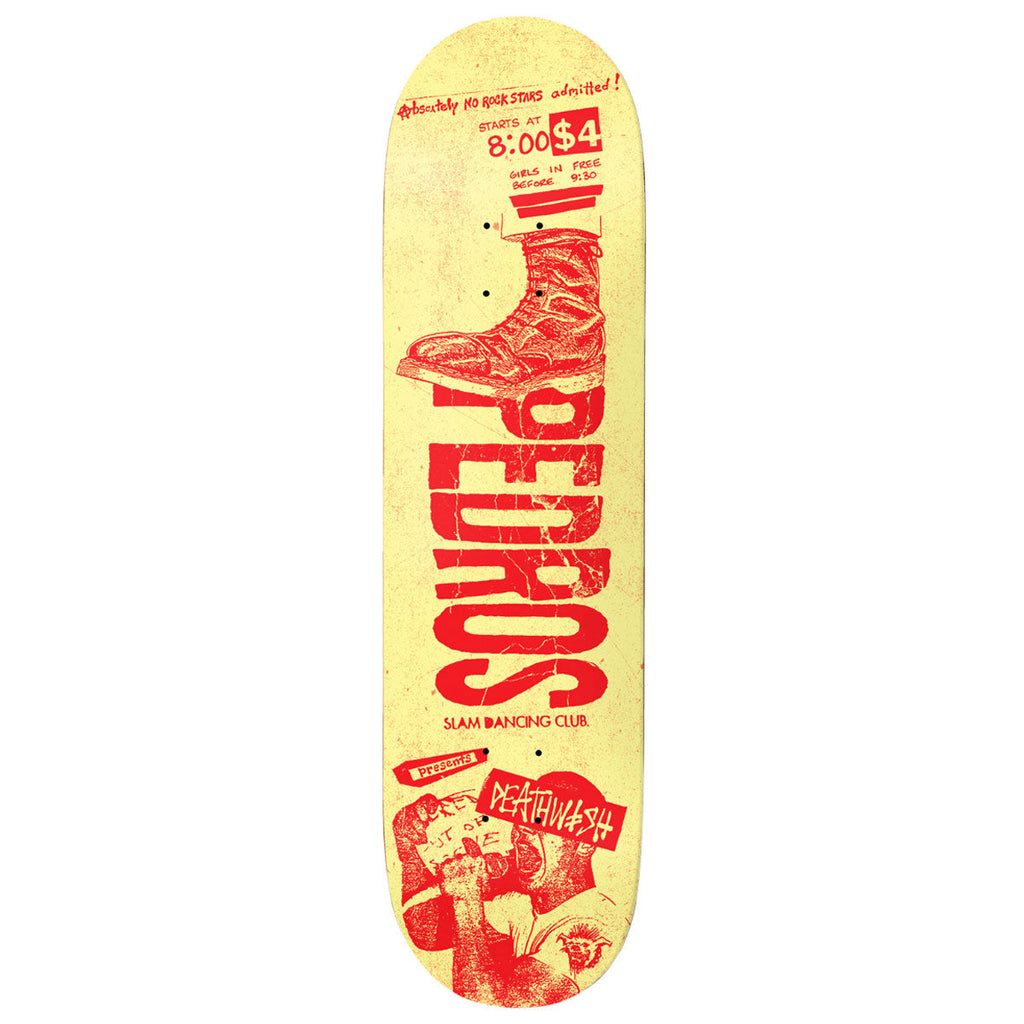 Deathwish Pedro Delfino Slam Skateboard Deck - 8.50"