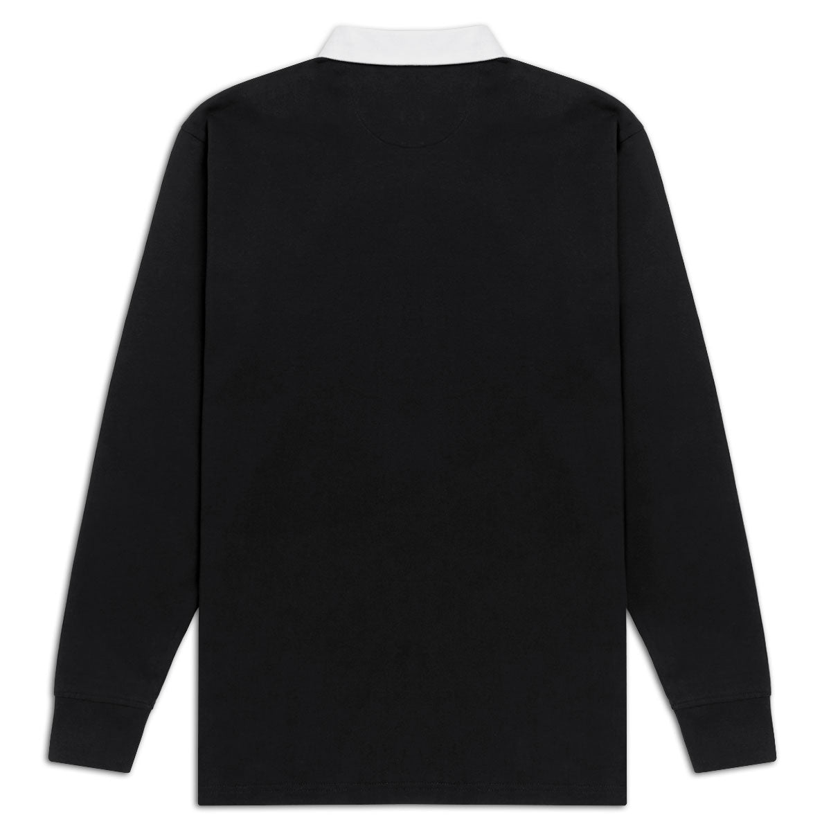 CCS Catalog Embroidered Rugby Shirt - Black