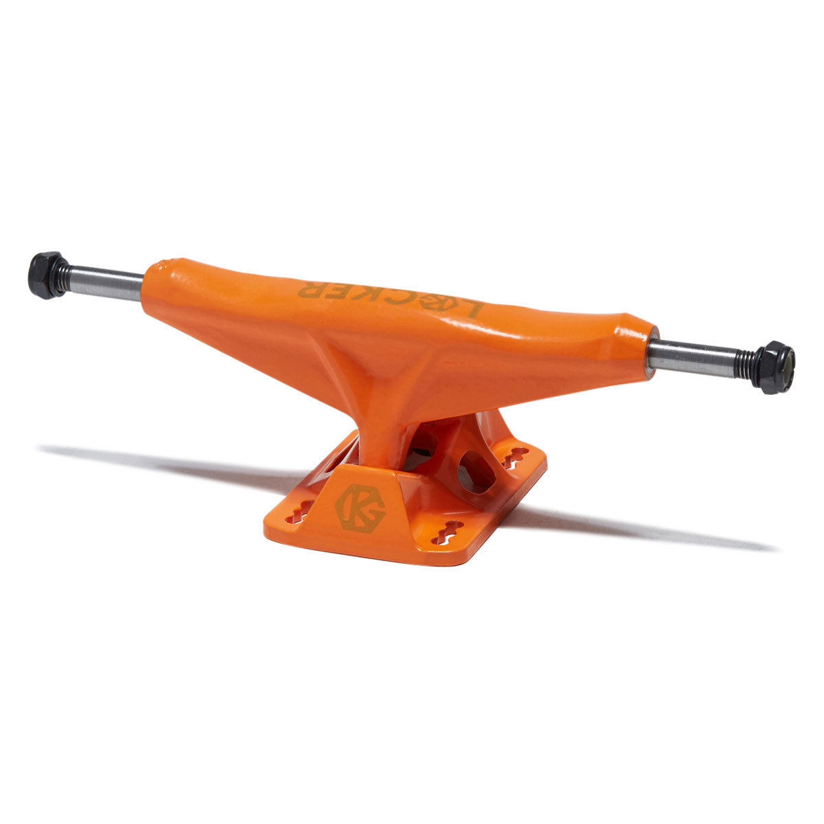 Grind King Locker Skateboard Trucks - Orange - 8.25"