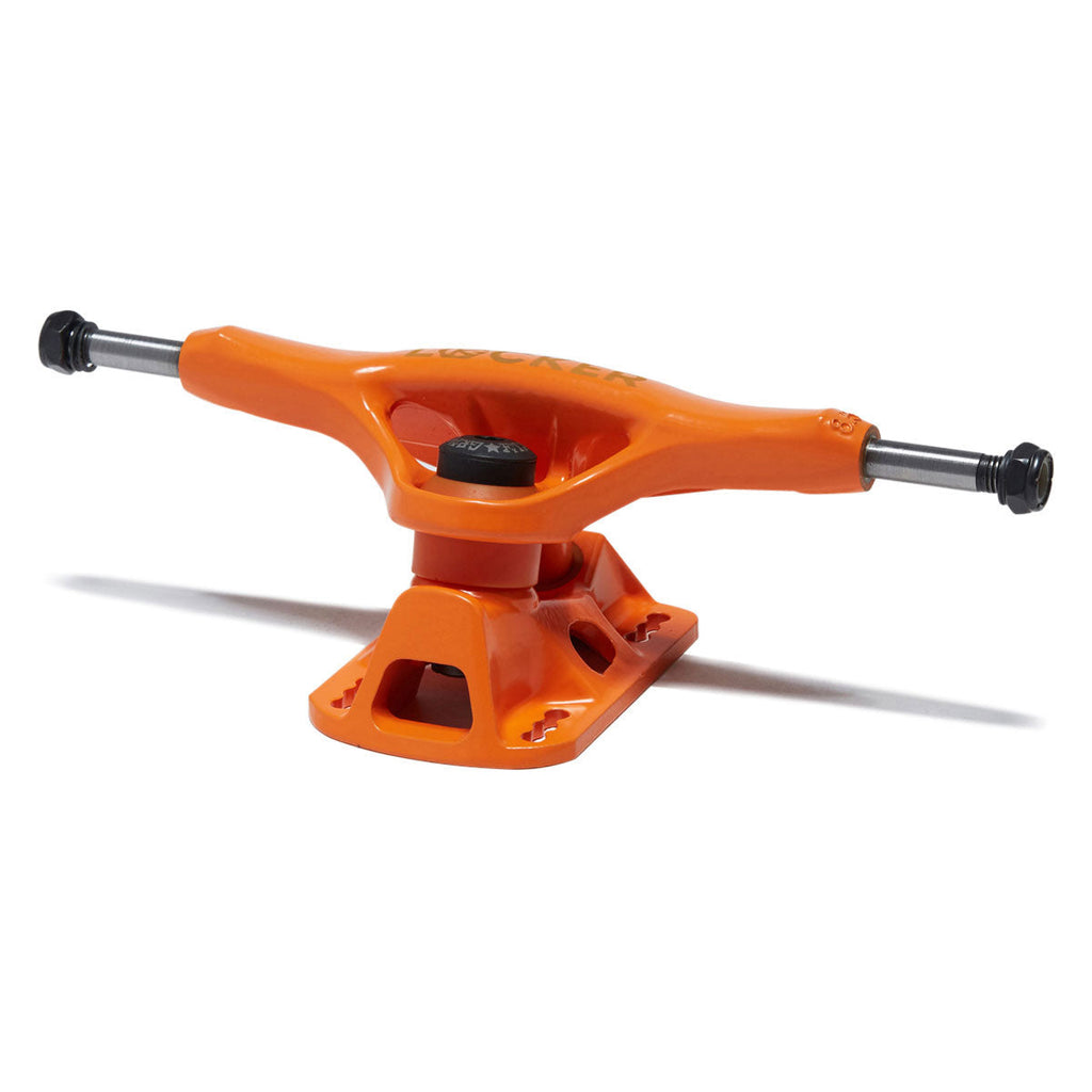 Grind King Locker Skateboard Trucks - Orange - 8.50"