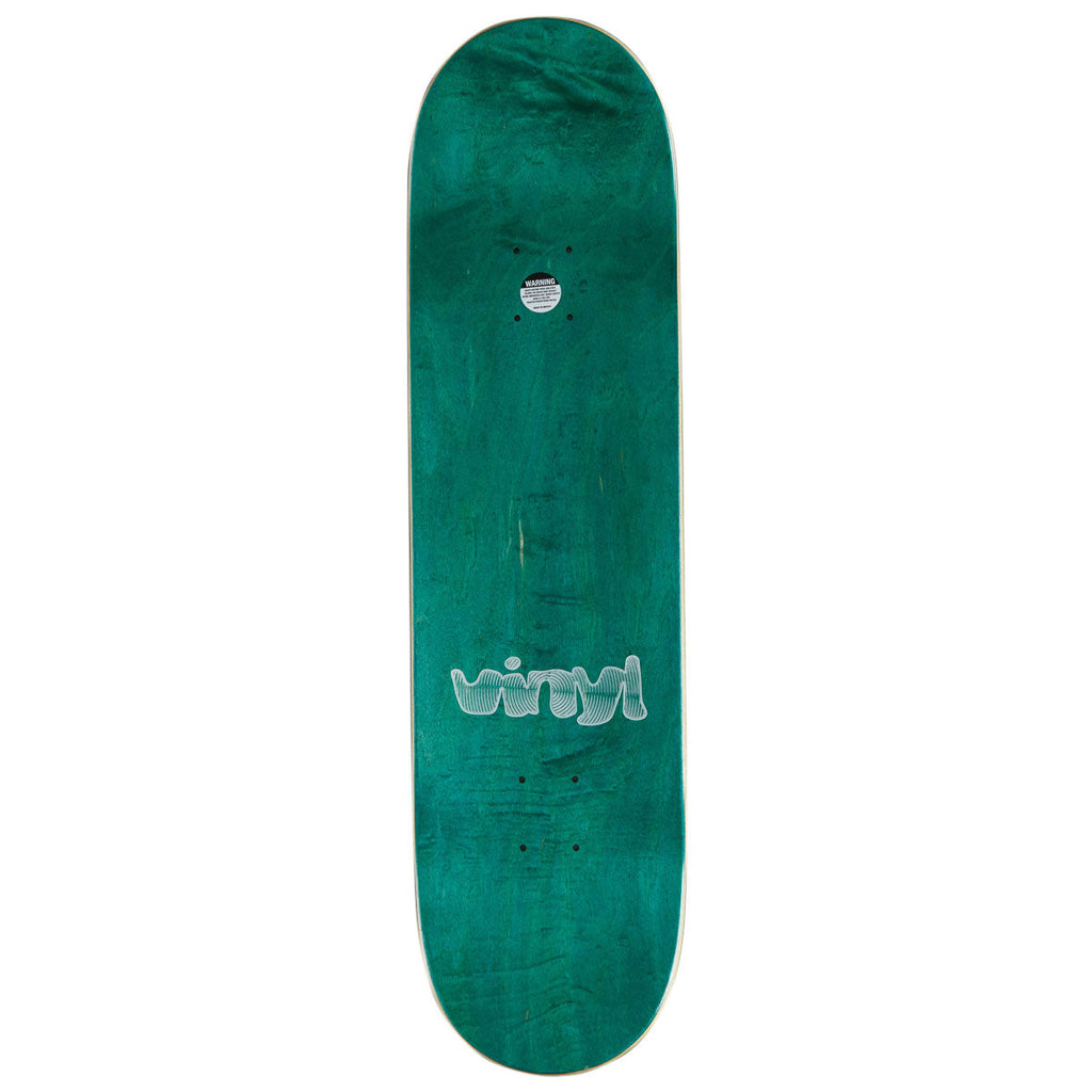 Vinyl Spiral Skateboard Complete - Blue Marble - 8.25"
