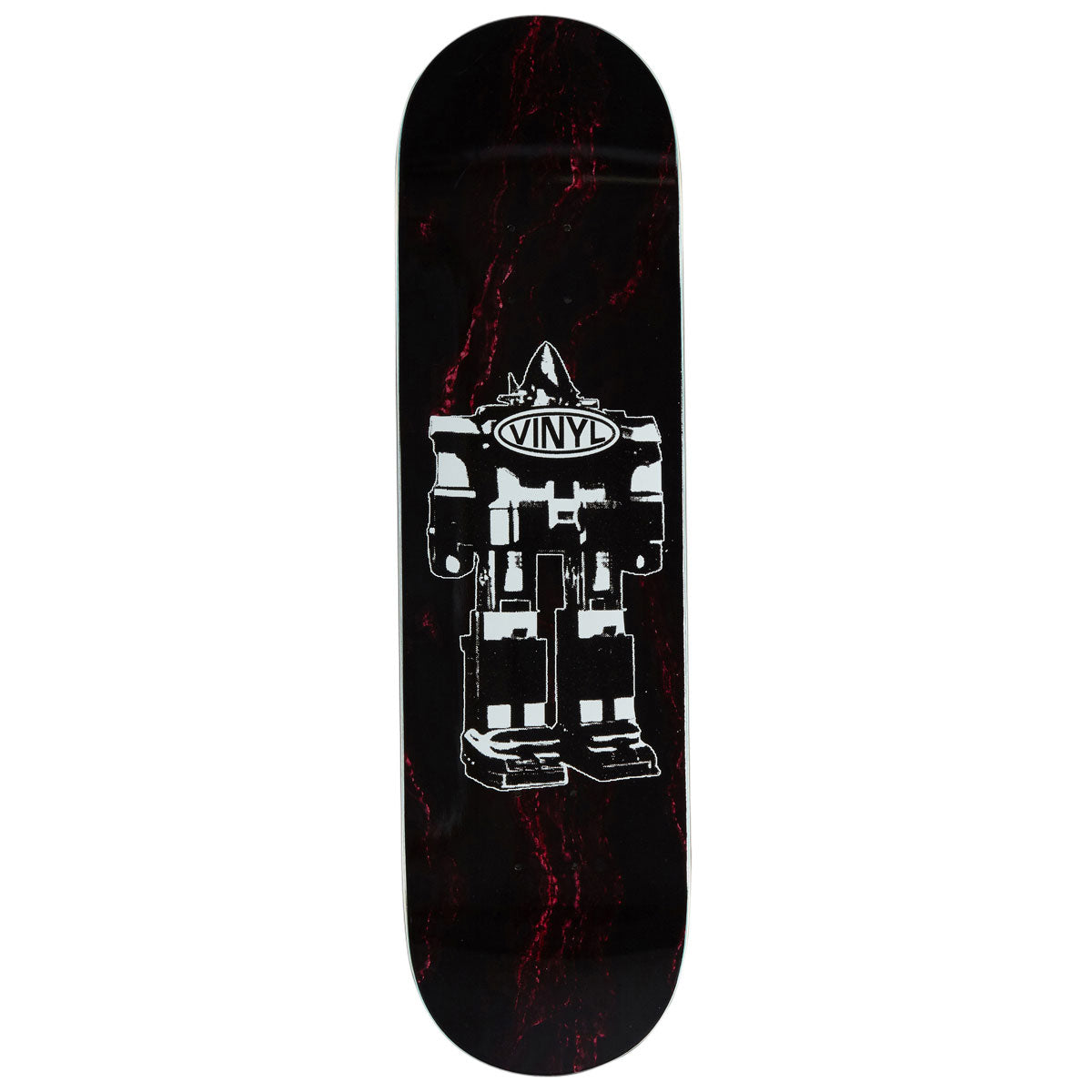 Vinyl Robot Skateboard Deck - 8.25"