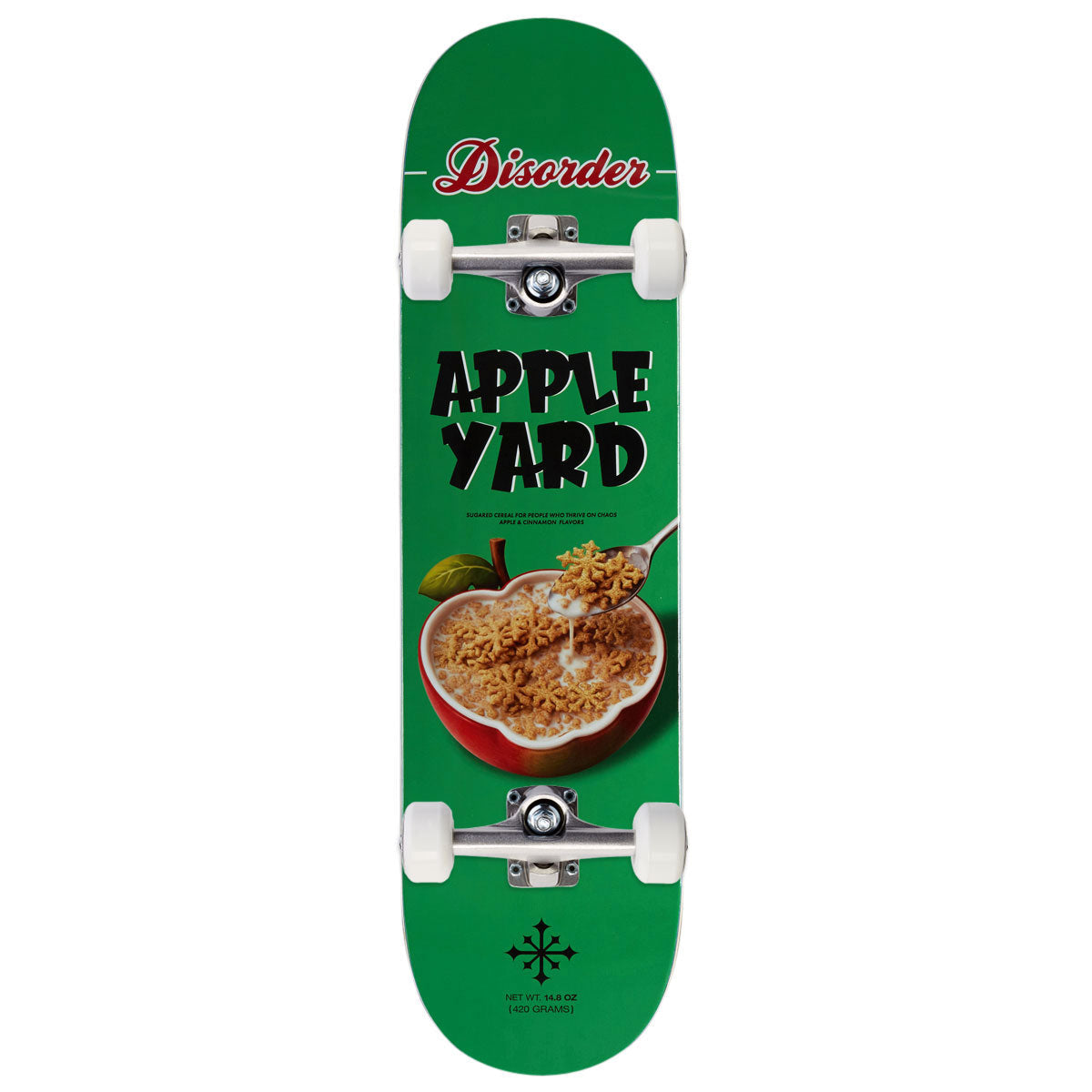 Disorder Apple Jacks Mark Appleyard Skateboard Complete - Green - 8.25"
