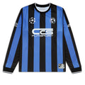 CCS Retro '85 Long Sleeve Soccer Jersey - Blue Stripe