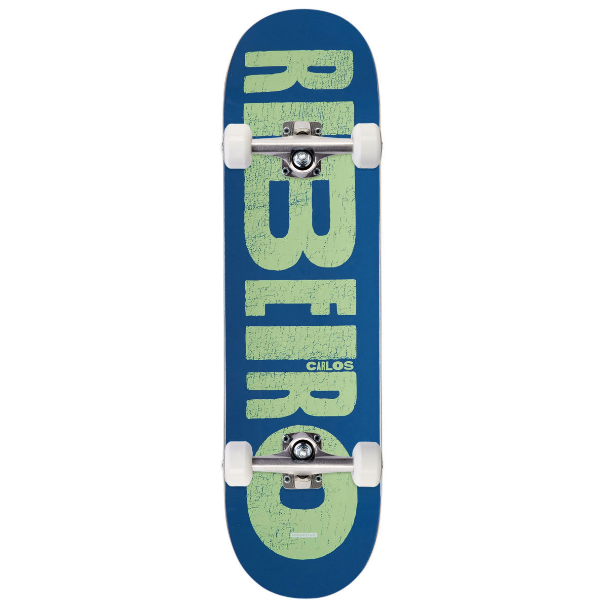 Primitive Ribeiro Stretch Skateboard Complete - Blue - 8.25"