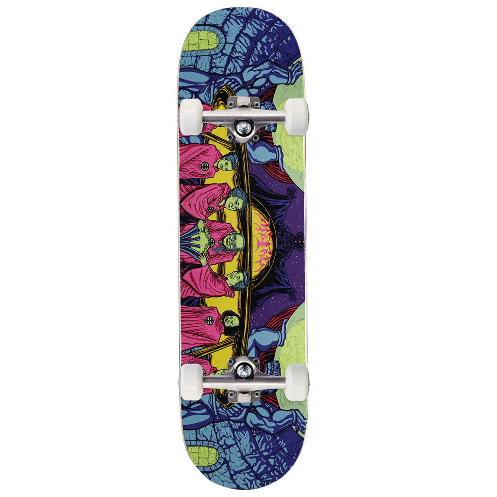 Metal Lizard People Longboy Skateboard Complete - 8.50"