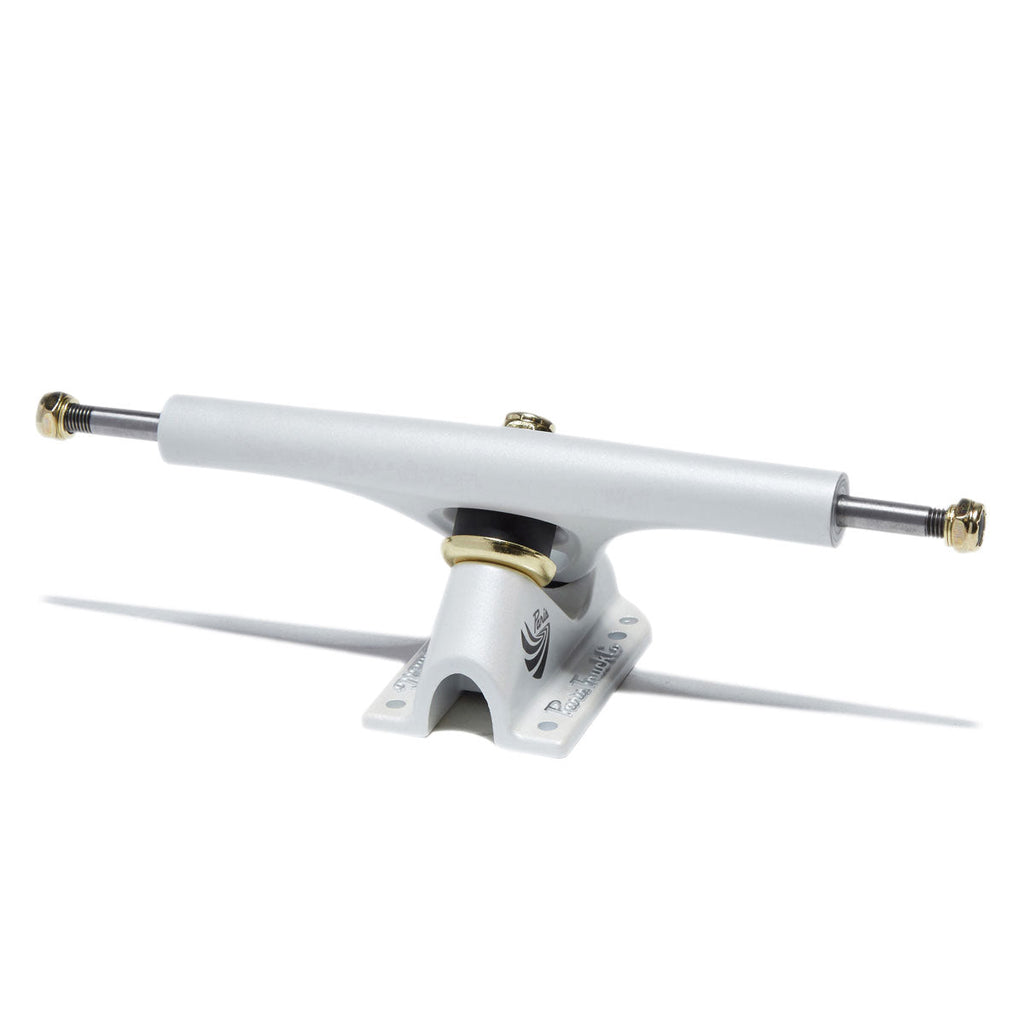 Paris V3 Hollow Lites 180mm 43 Degree Longboard Trucks - Pearl White