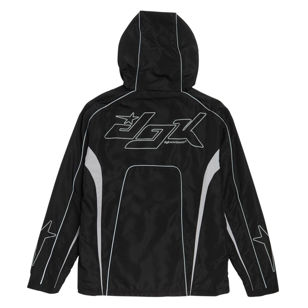 DGK Omega Windbreaker Jacket - Black