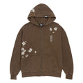 DGK Zion Zip Up Hoodie - Brown