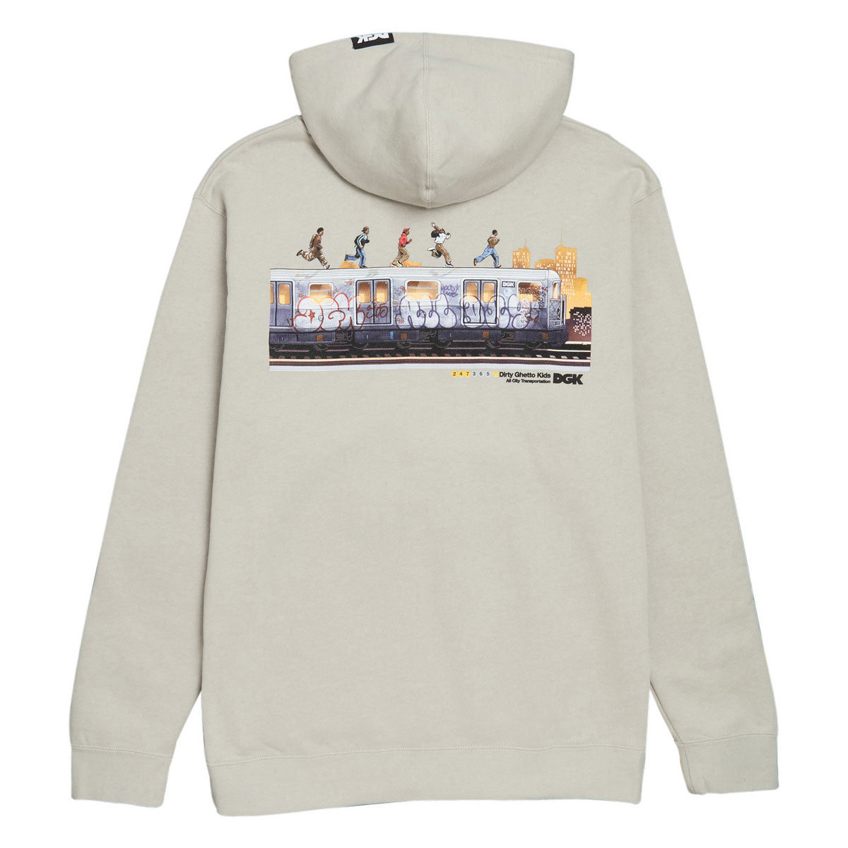 DGK Foot Patrol Hoodie - Smoke