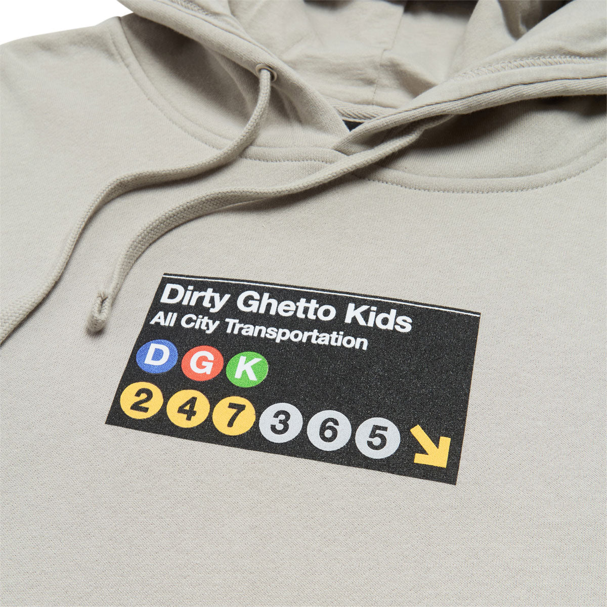 DGK Foot Patrol Hoodie - Smoke