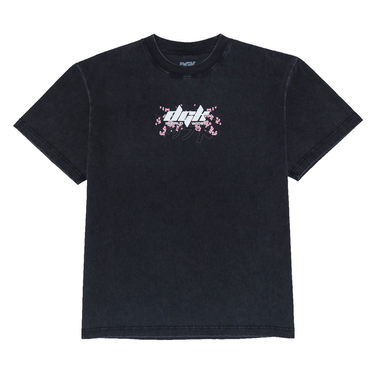 DGK Kanji Drift Boxy Fit T-Shirt - Vintage Black