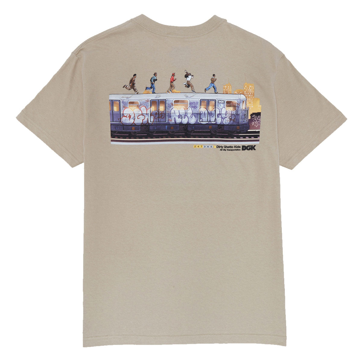 DGK Foot Patrol T-Shirt - Sand
