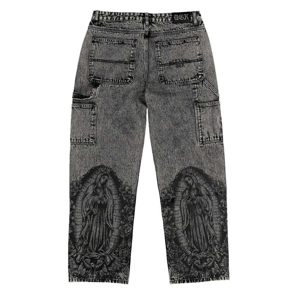 DGK Guadalupe Denim Jeans - Washed Black
