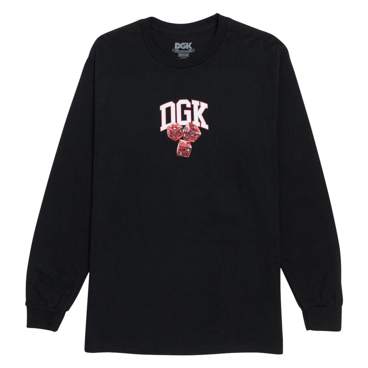 DGK No Traps Long Sleeve T-Shirt - Black