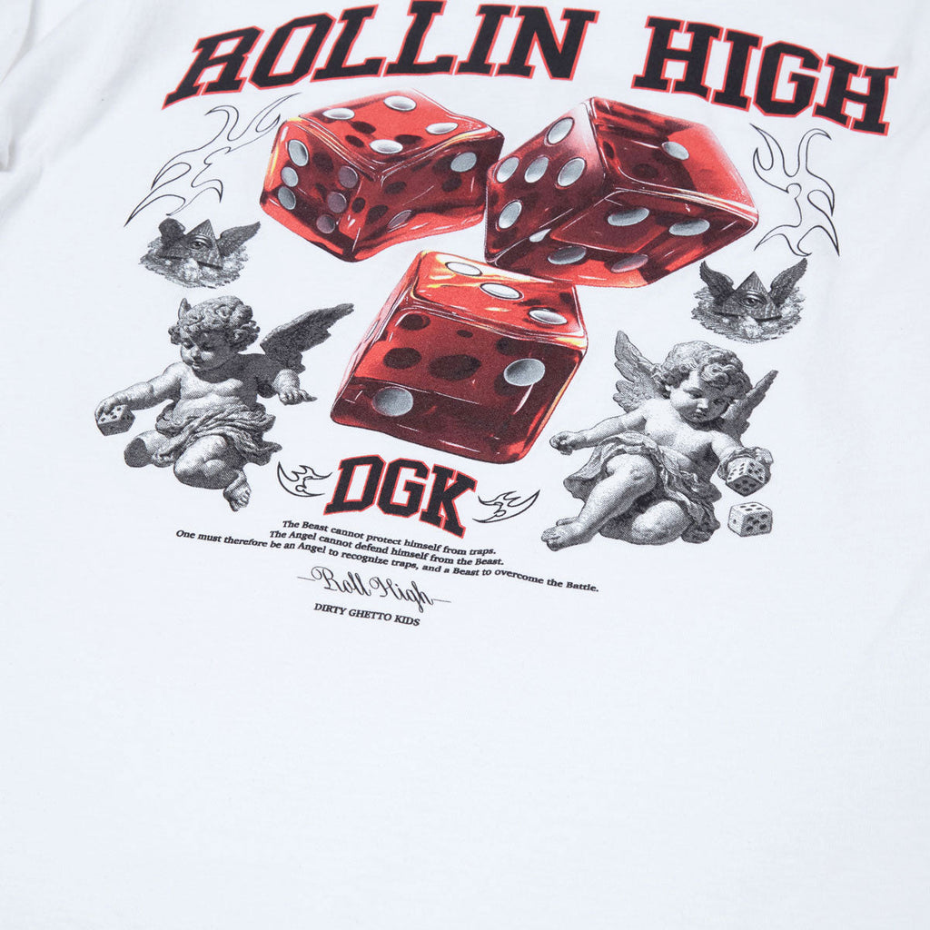 DGK No Traps Long Sleeve T-Shirt - White