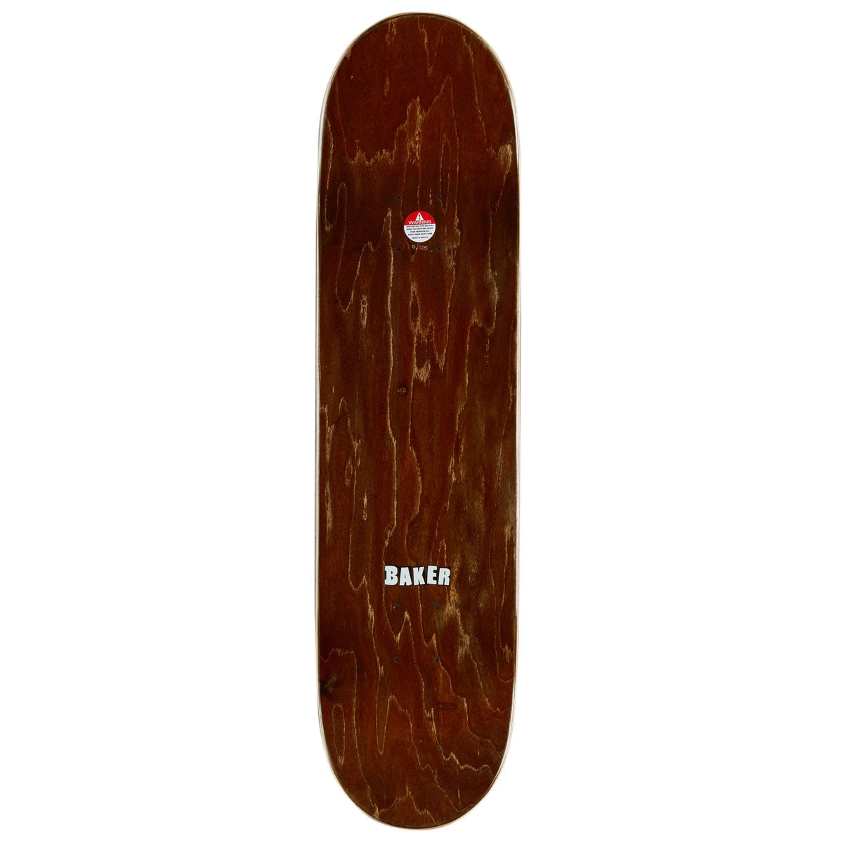 Baker Brand Logo Skateboard Deck - Black/White - 8.125"