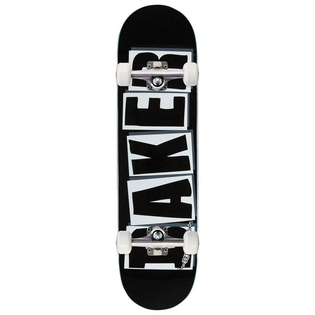 Baker Brand Logo Skateboard Complete - Black/White - 8.125"