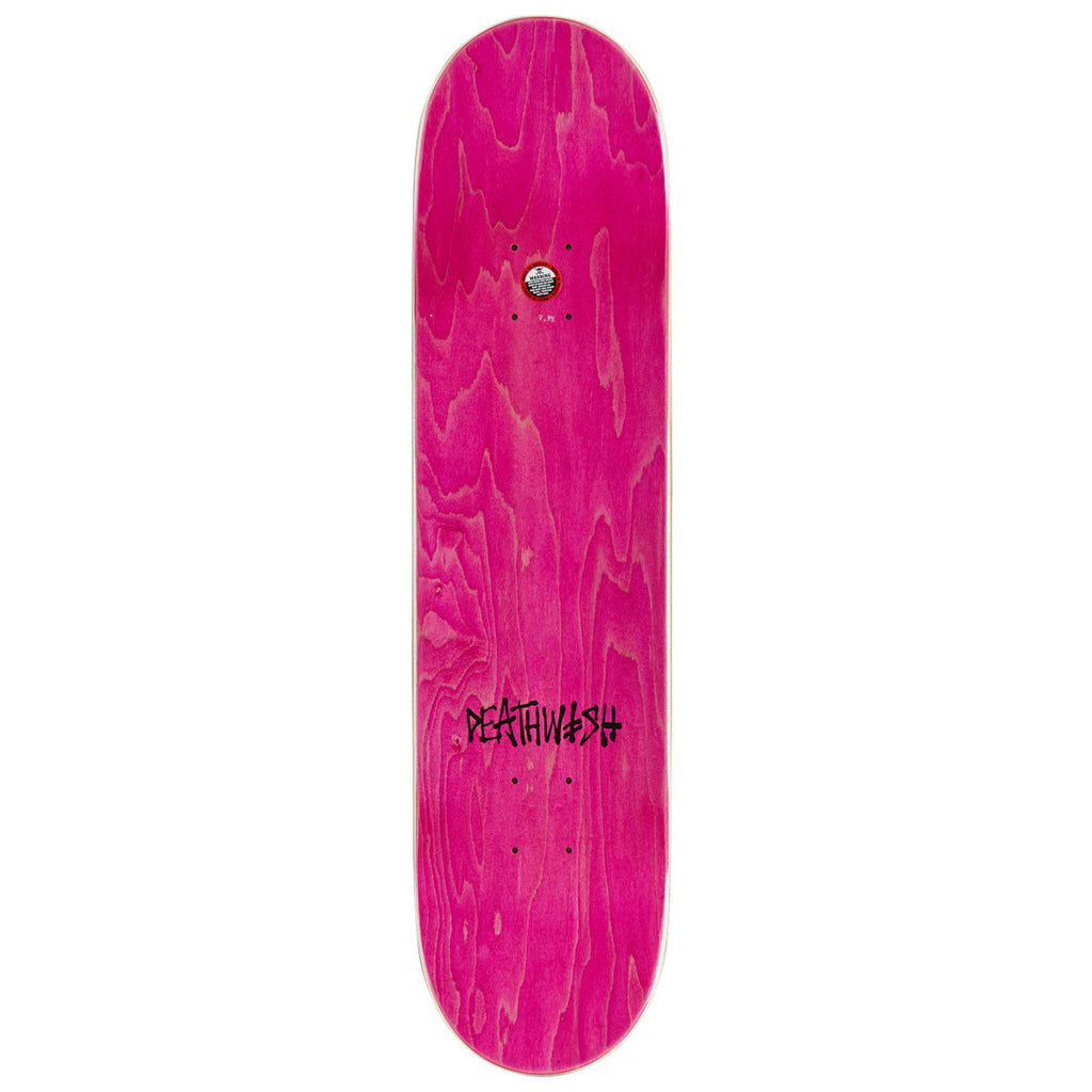 Deathwish Gang Spray Skateboard Complete - Black/Red - 7.75"