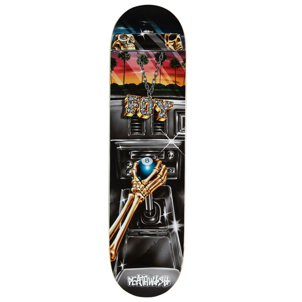 Deathwish Jamie Foy Samborgini Shifter Skateboard Deck - 8.00"