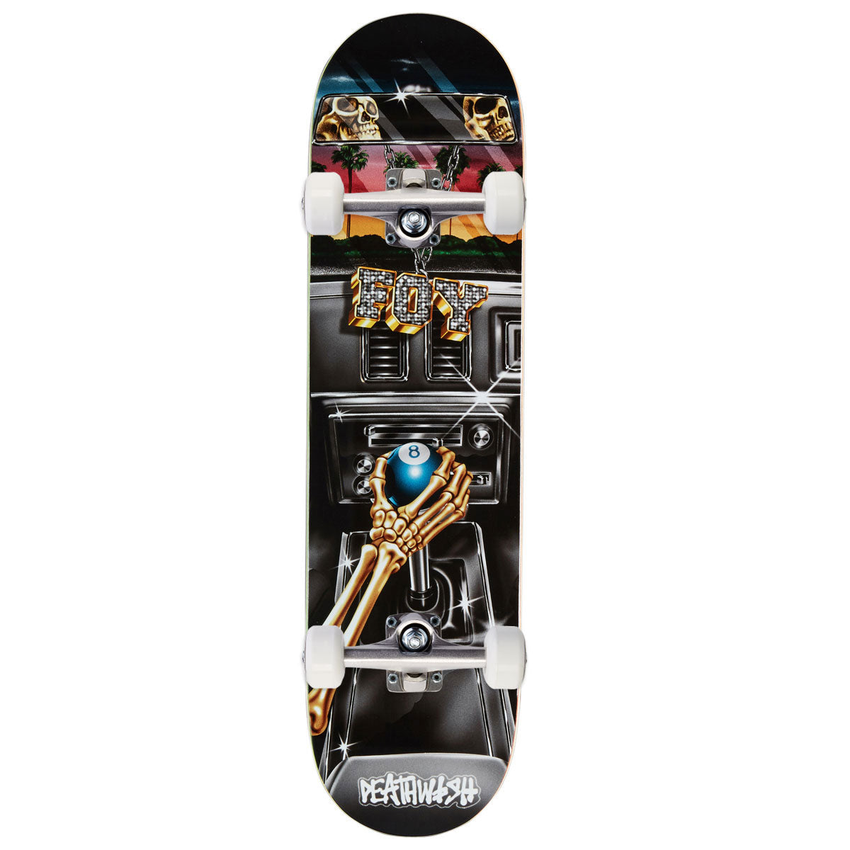 Deathwish Jamie Foy Samborgini Shifter Skateboard Complete - 8.00"