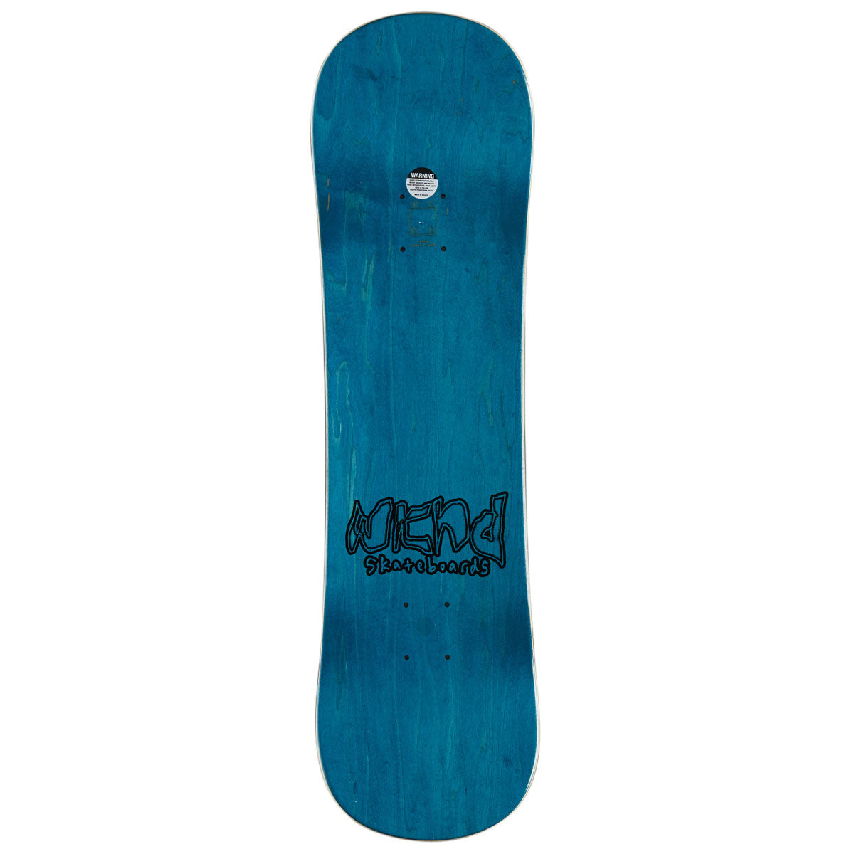 WKND Mumbler Summer Faux Snow Skate Skateboard Deck - Silver - 8.89"