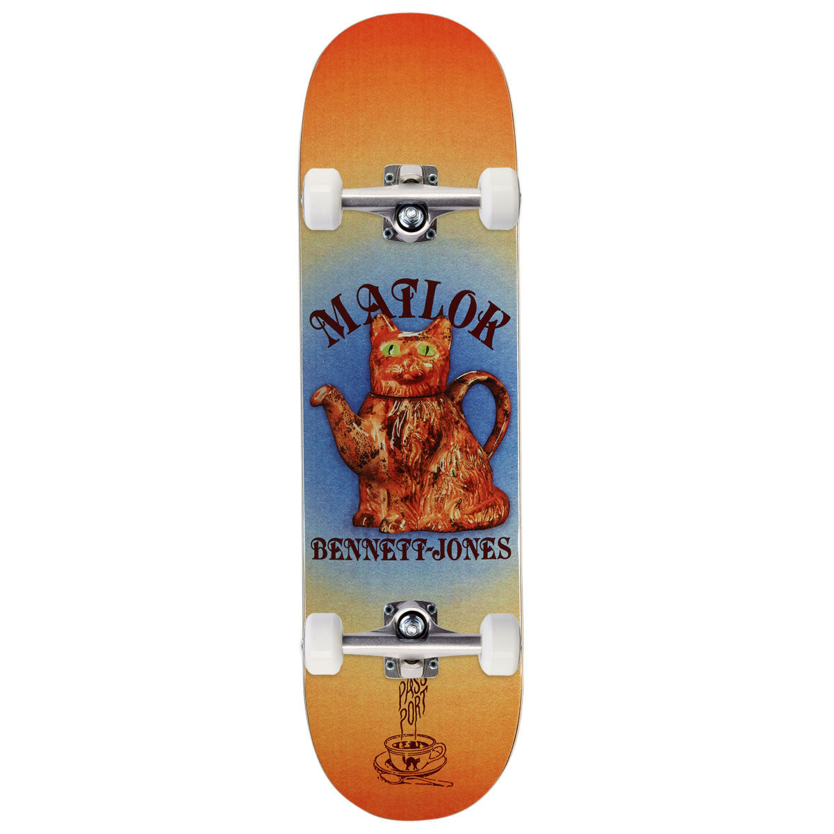Passport Matlok Teapot Skateboard Complete - 8.50"
