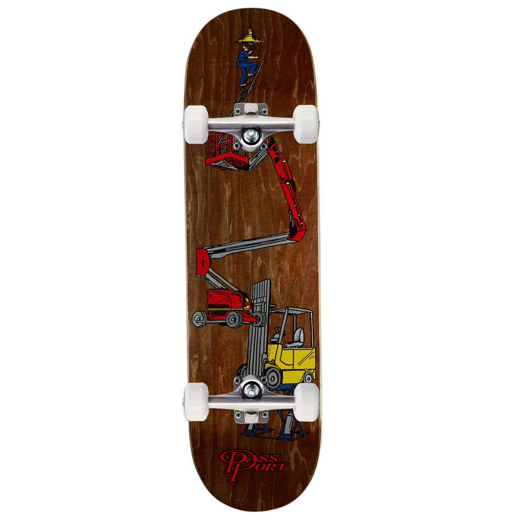Passport Minimal Output Series Cherry Pick Skateboard Complete - 8.25"