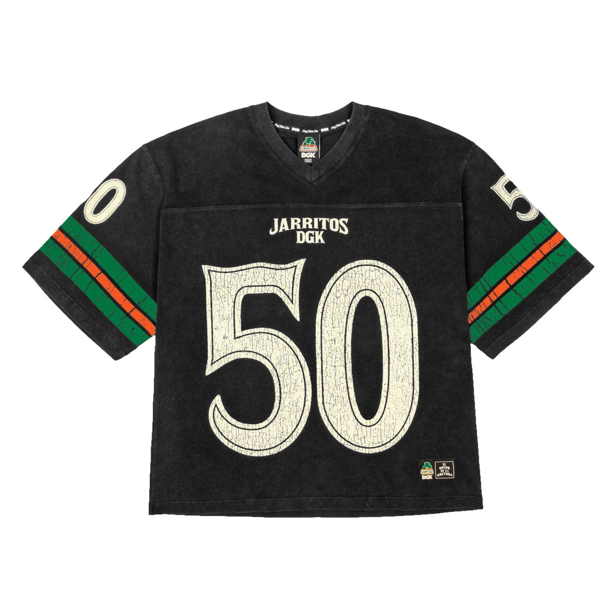 DGK x Jarritos Juego Football Jersey - Washed Black