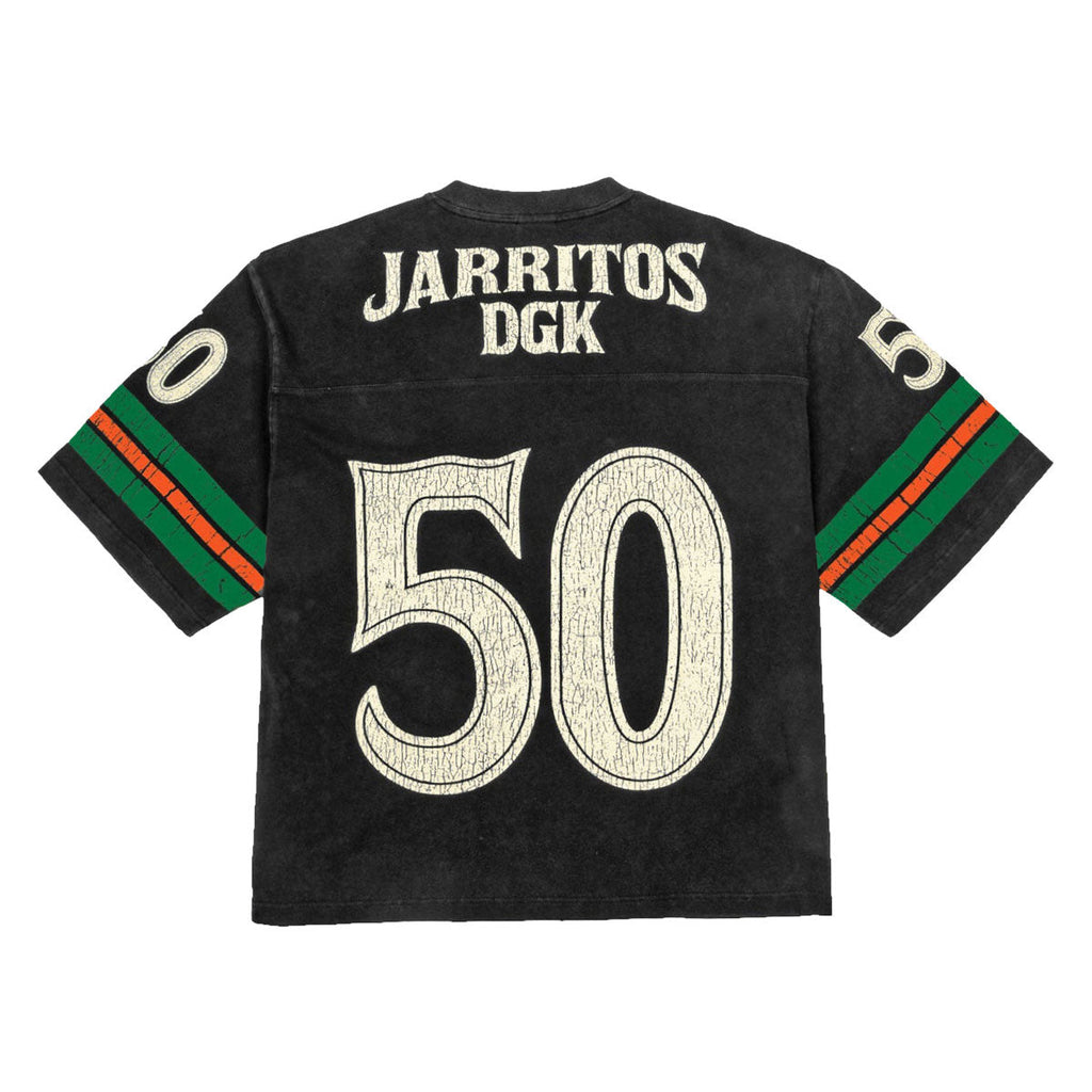 DGK x Jarritos Juego Football Jersey - Washed Black