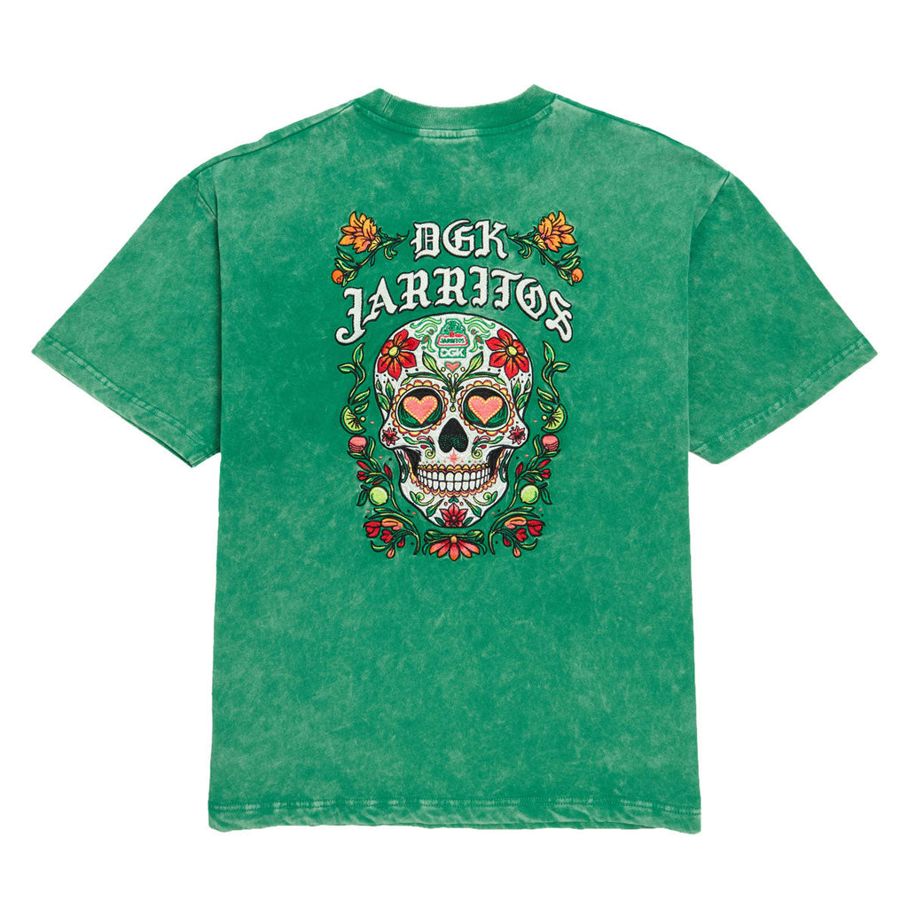 DGK x Jarritos Sabor Knit T-Shirt - Washed Green