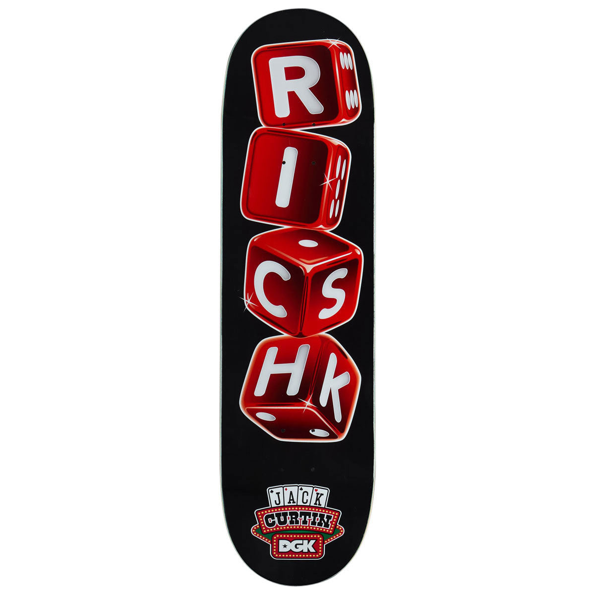 DGK Risk Curtin Skateboard Deck - 8.38"