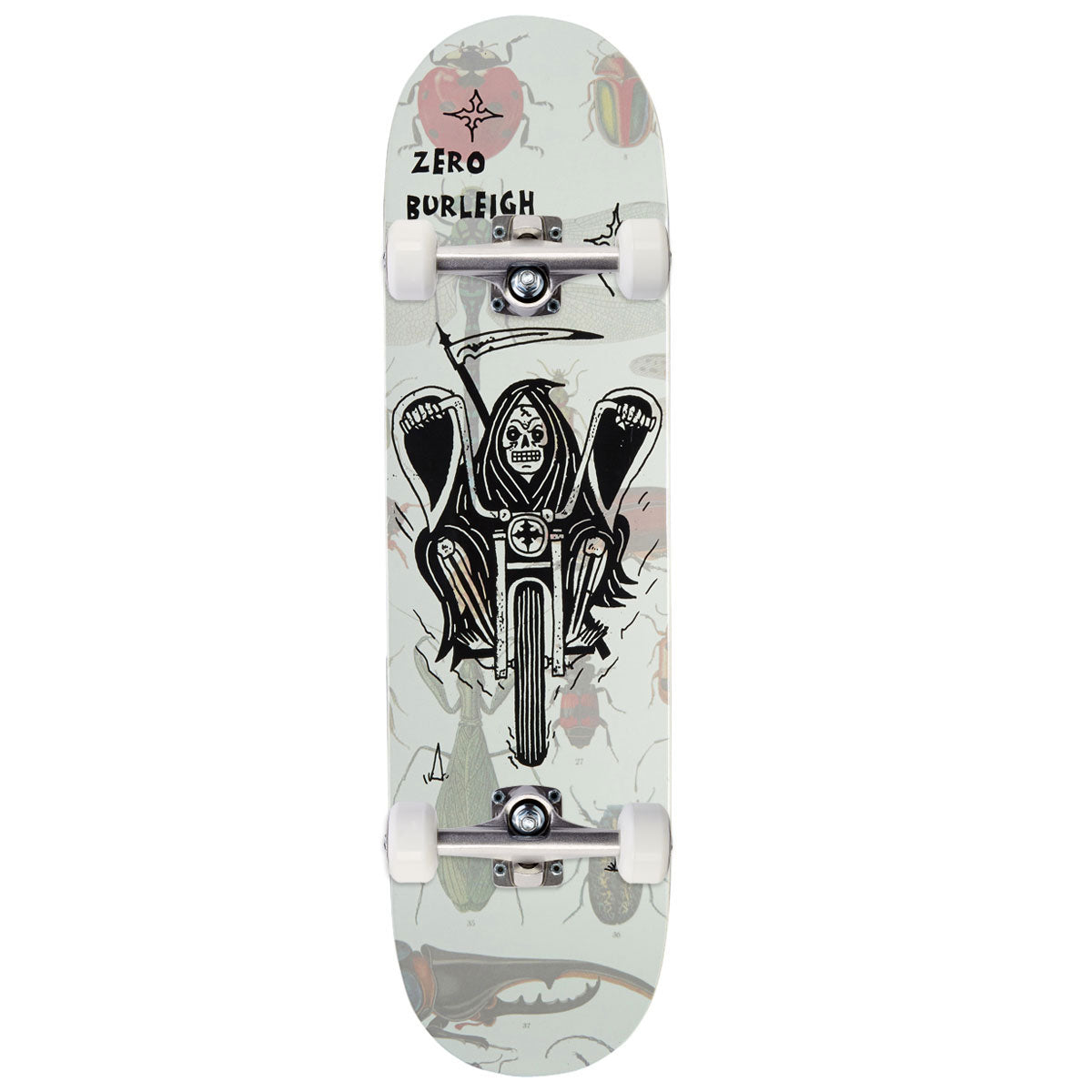 Zero Heavy Slime Brandon Burleigh Skateboard Complete - 8.50"