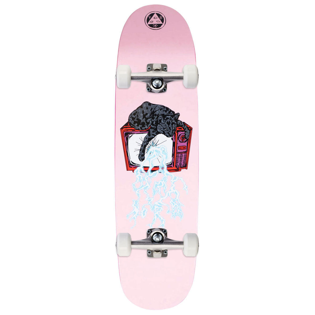 Welcome Static Nora Vasconcellos On Sphynx Skateboard Complete - Pink - 8.80"