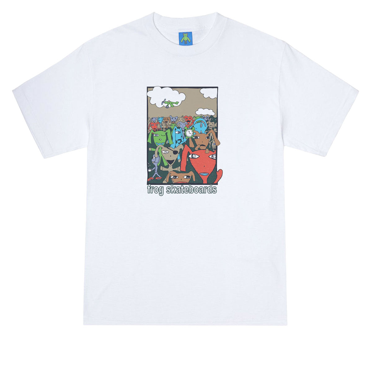 Frog Party Monster T-Shirt - White