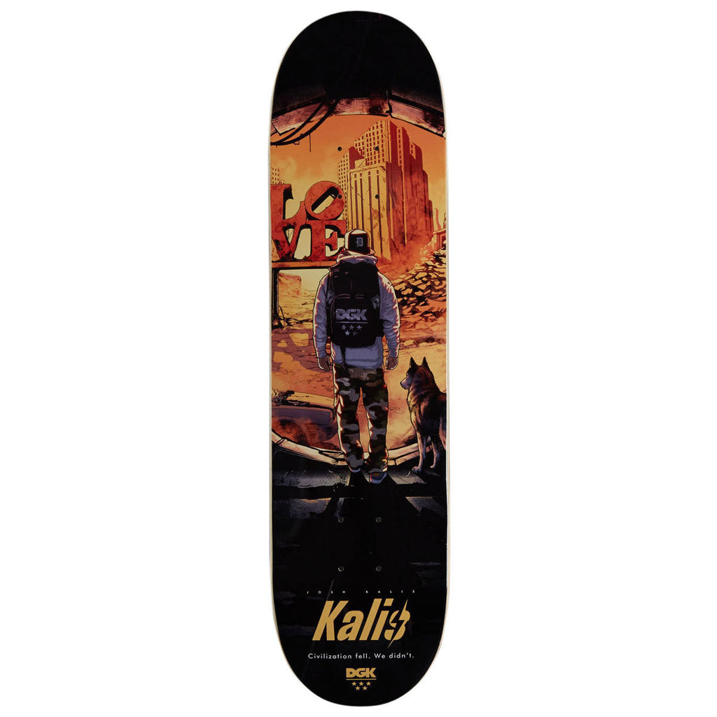 DGK Civilization Kalis Skateboard Deck - 7.80"