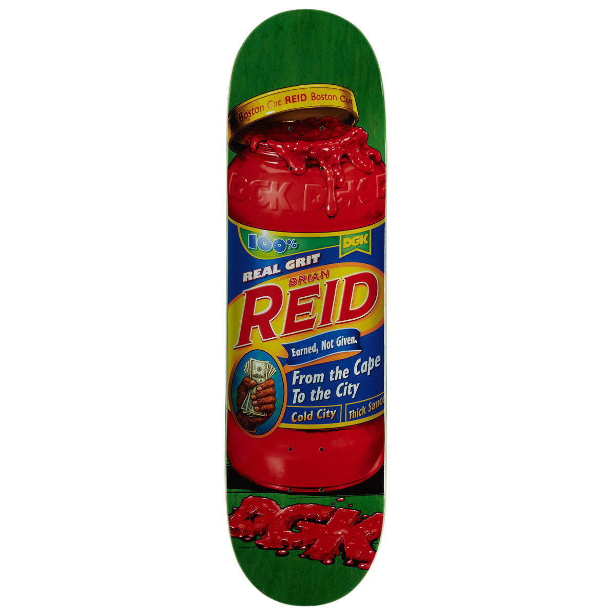 DGK Thick Sauce Reid Skateboard Deck - 8.38"