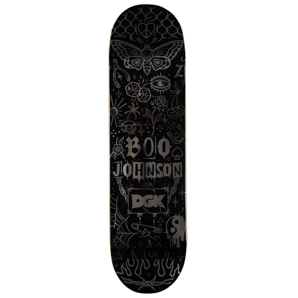 DGK x Sleestak Boo Tattoos Skateboard Deck - 8.25"