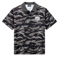 Devereux x 805 Tiger Stripe Polo Shirt - Black Tiger
