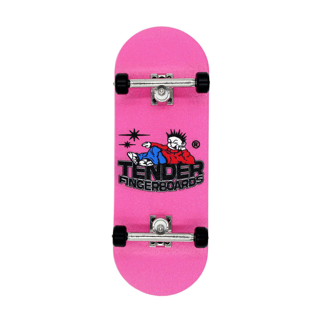 SlushCult Tender No Fucks Grom Fingerboard Complete - Multi