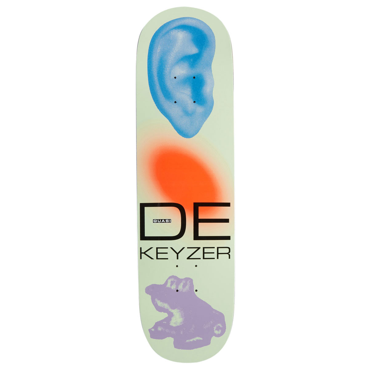 Quasi De Keyzer Ear Skateboard Deck - 8.50"