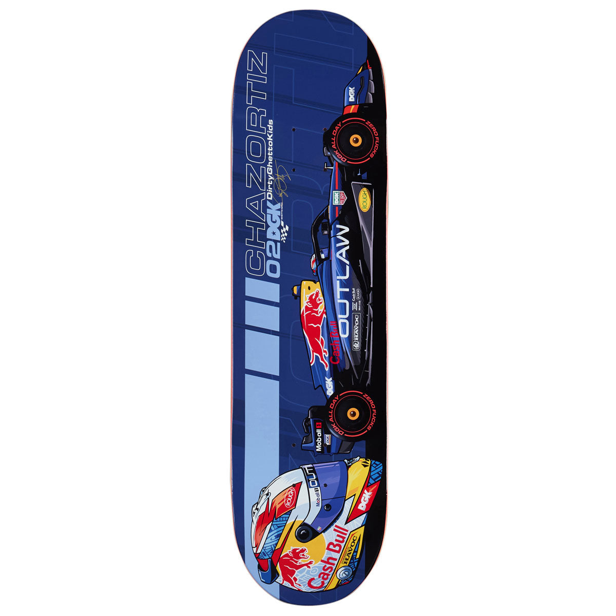 DGK Bricks To Pit Ortiz Skateboard Deck - 8.25"