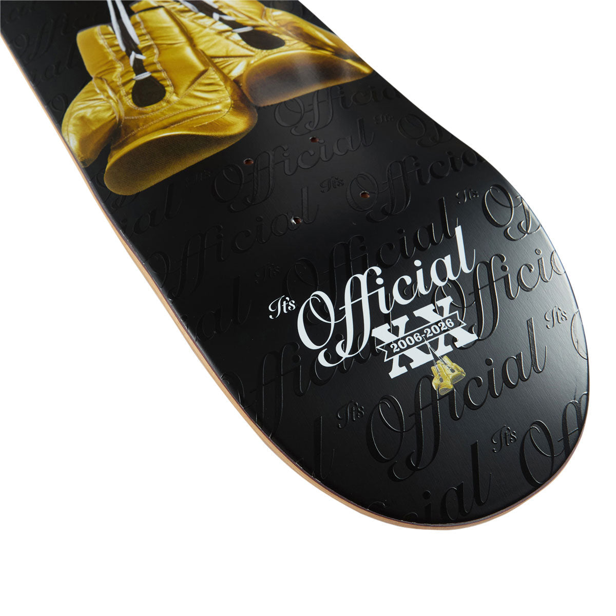 DGK It's Official Gloves Skateboard Deck - Embossed - 8.06"