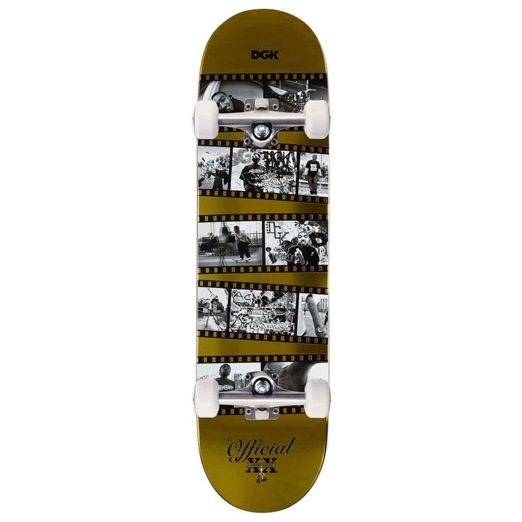 DGK It's Official Frames Skateboard Complete - Foil - 8.25"