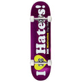DGK Haters Skateboard Complete - Purple Foil - 8.06"