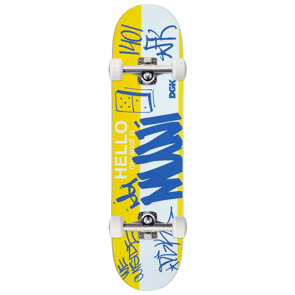 DGK My Spot Is Muni Skateboard Complete - 8.25